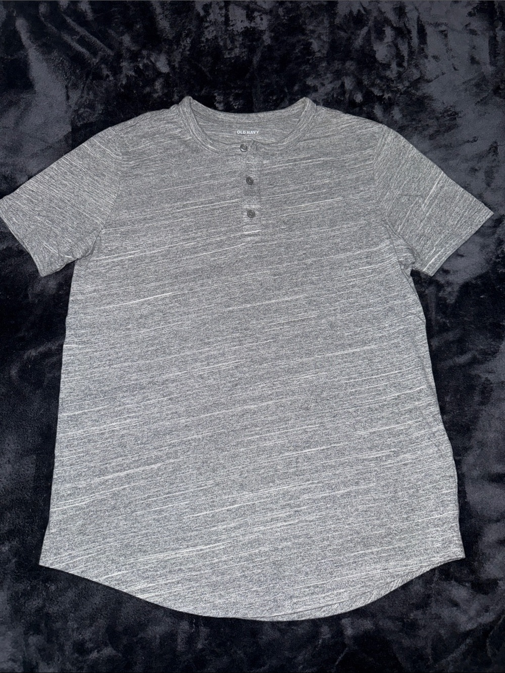 ON Men's Short-Sleeve Henley Shirt - S